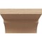 Ekena Millwork 6in. W x 4in. H x 24in. L Monterey Woodgrain TimberThane Rafter Tail, Primed Tan RFTUR06X04X24MONRCPR - alternate 3